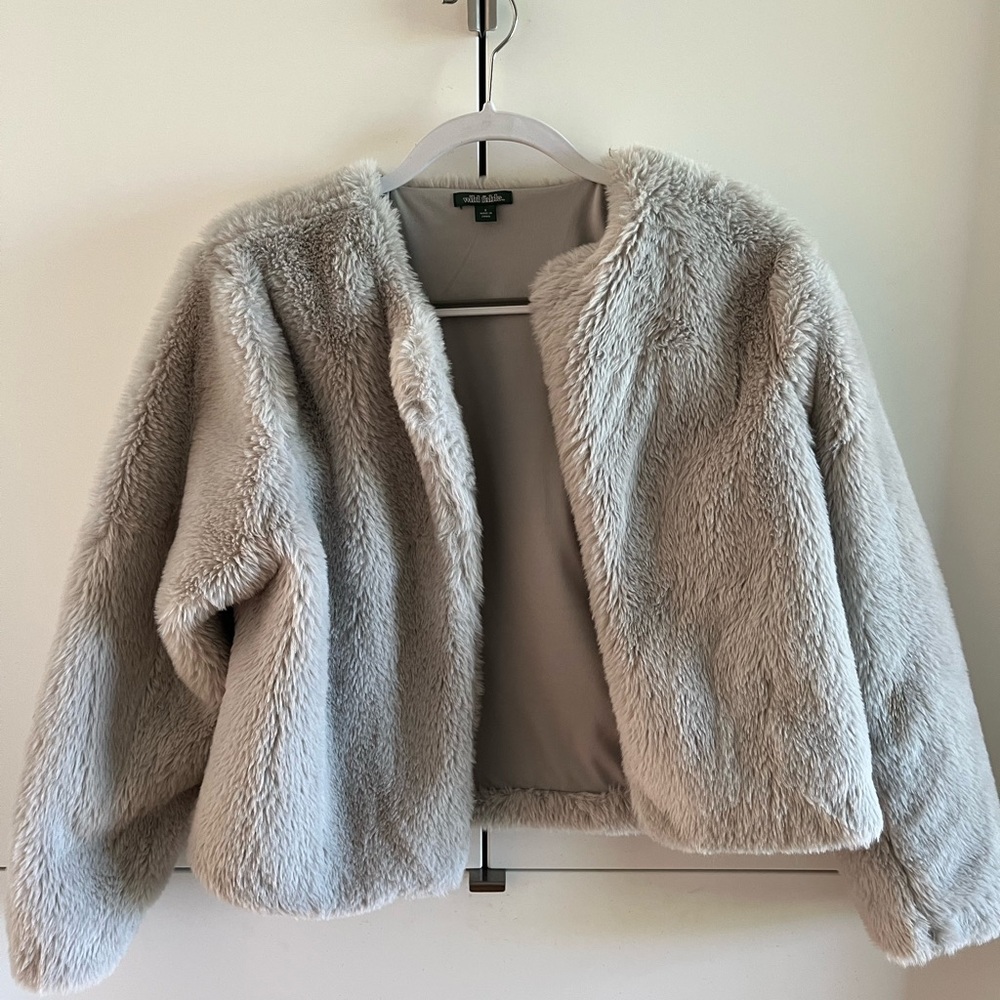 Teddy bomber jacket